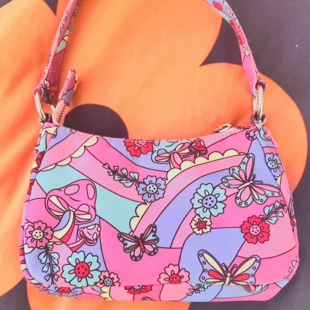 DollsKill retro pastel mini bag